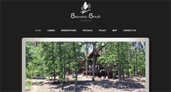 Desktop Screenshot of beaversbendlogcabins.com